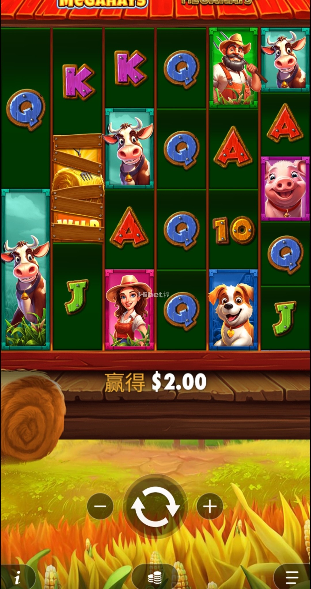 疯狂谷仓免费转不给力小赚了一点