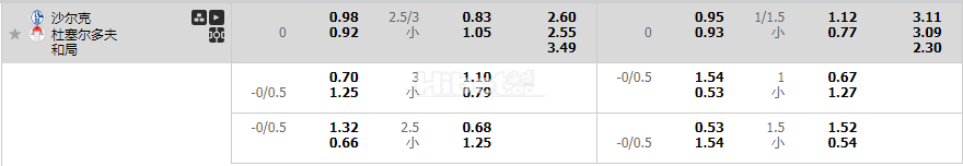 沙尔克04VS杜塞尔多夫